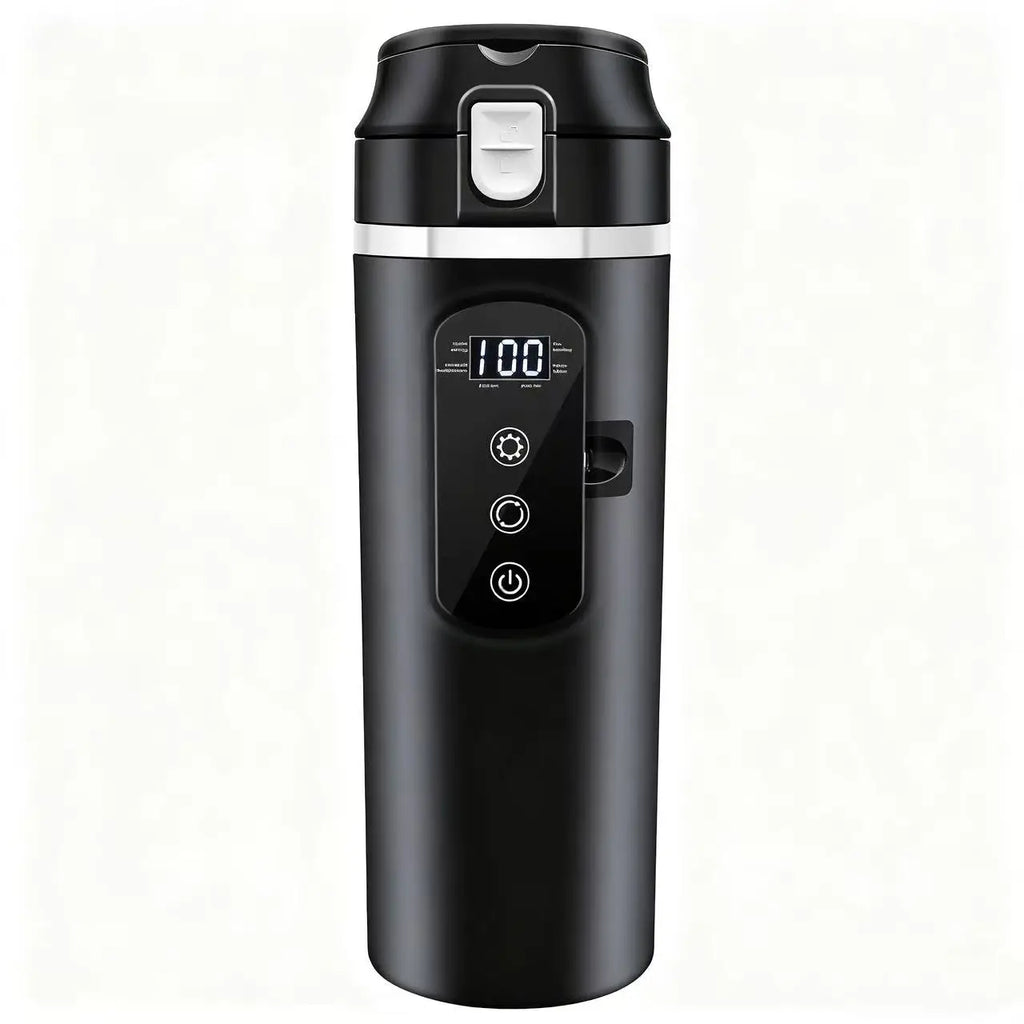 Bouilloire voiture 12V /camion 24V – Eau chaude, inox 304, sécurité anti-ébullition à sec